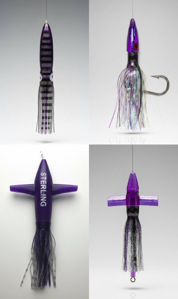 Materiales y acabados de los señuelos de pesca profesionales Tunaris para pesca deportiva extrema.