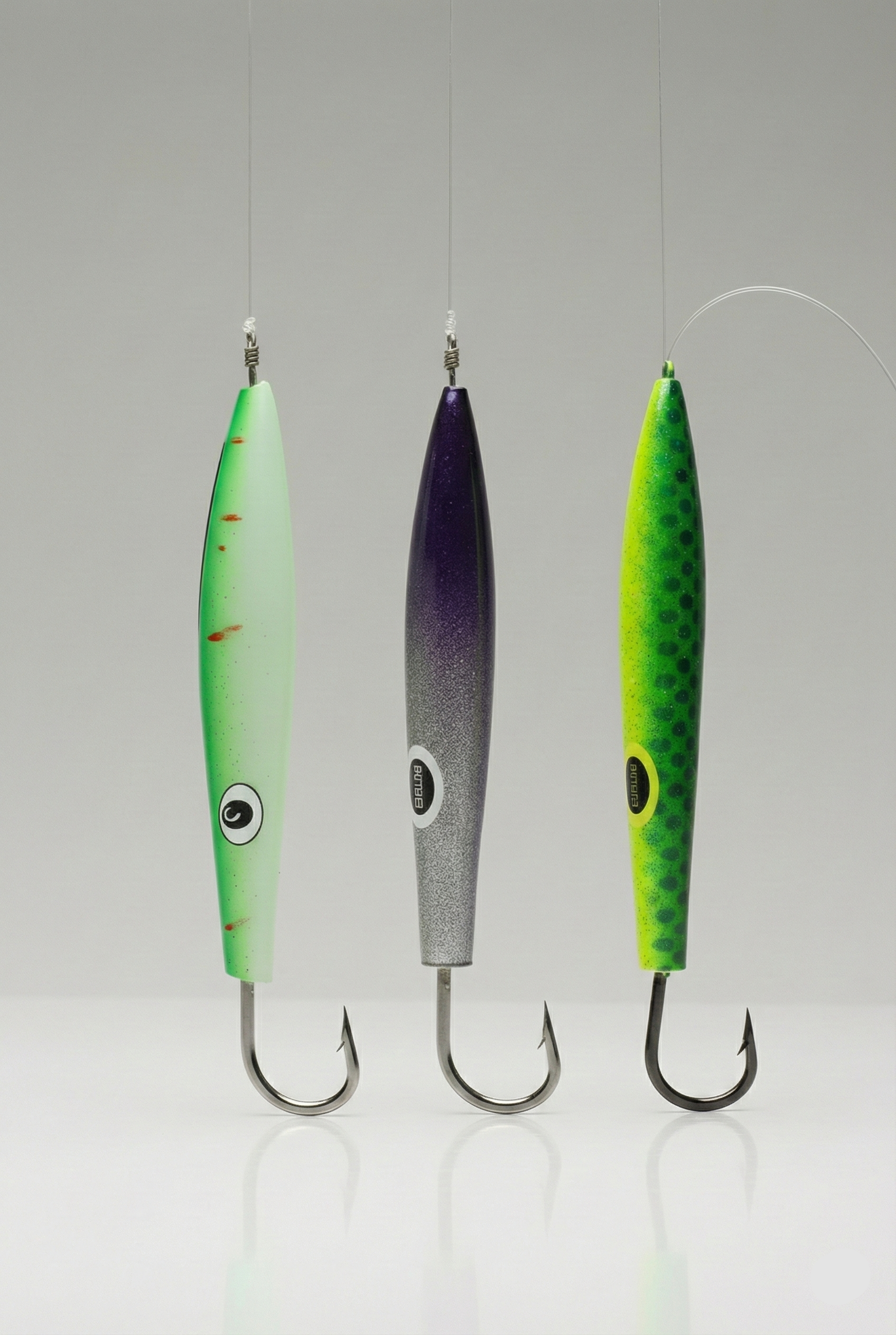 Conjunto de los mejores señuelos de pesca profesionales Cedar Marea Final: la pieza de captura con anzuelo para túnidos.