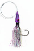 Señuelo de pesca para atún Sterling Diamante en color Púrpura, optimizado para capturas en curricán de superficie.