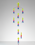 Señuelos de pesca para atún y túnidos Tunaris: Rastreador del Caos en color Arcoíris de alta eficiencia.